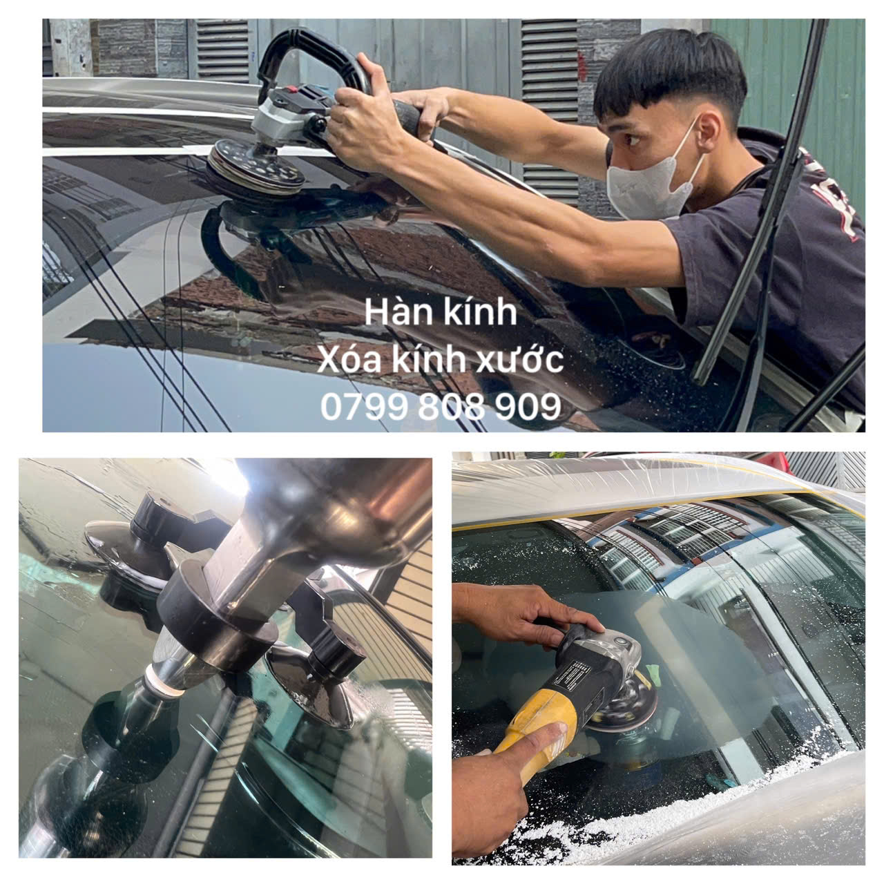 CÁC DỊCH VỤ VÊ KÍNH Ô TÔ